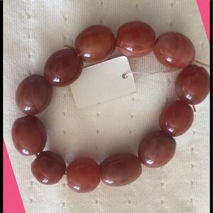 BROWN JADE BRACELETS